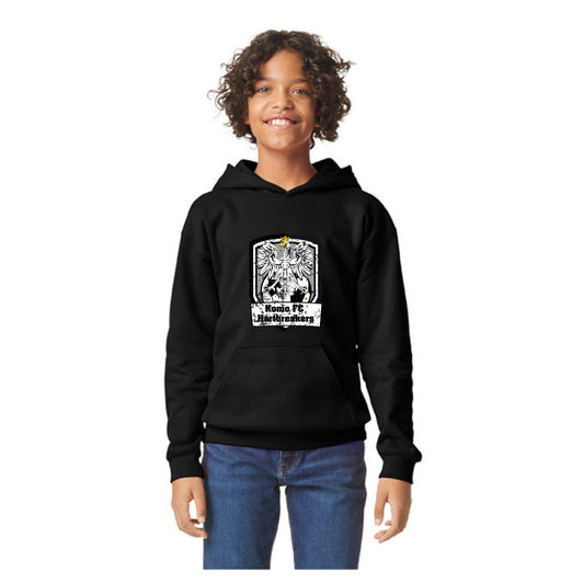 Kid's Hoodie Distressed Logo